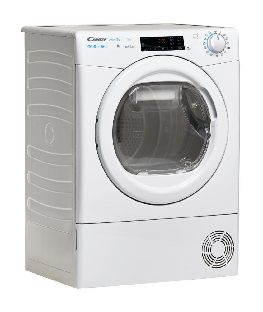 Asciugatrice Candy CSOE H8A3TE-S Pompa di Calore 8kg Classe C Smart Pro