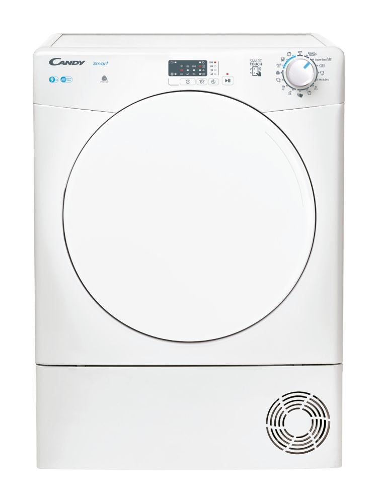 Asciugatrice Candy CSE C9LF-S Condensazione 9Kg Classe G Smart Bianca