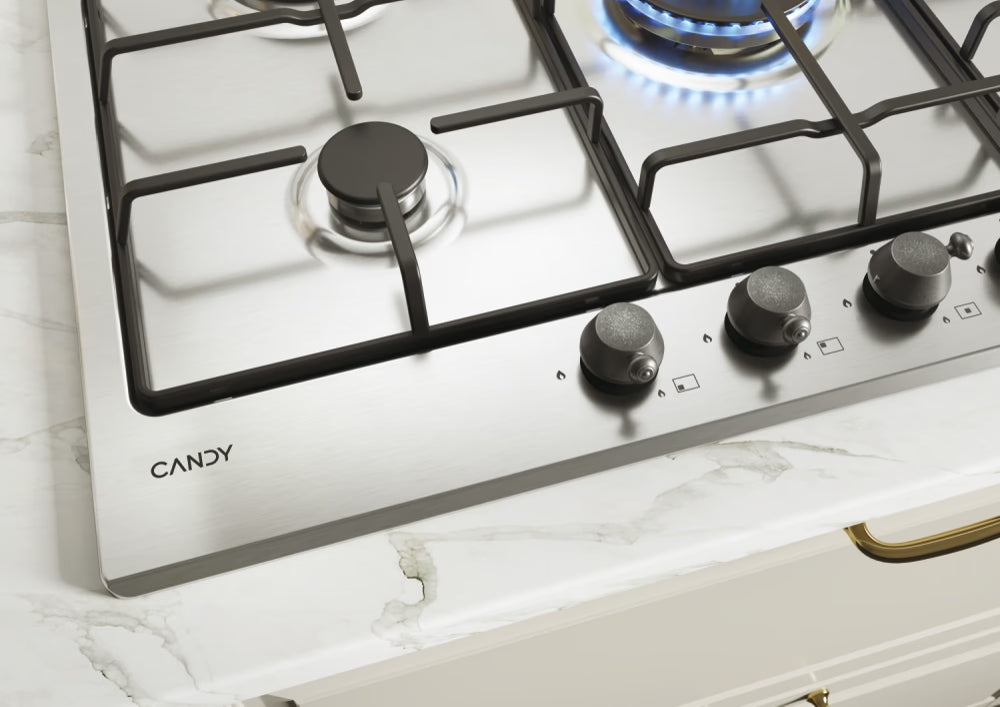 Piano Cottura A Gas Candy CHW74WTX  5 Fuochi