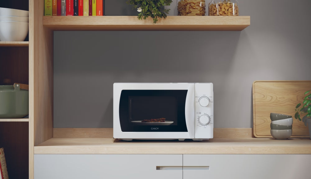 Microonde Candy CMW20SMW  Colore Bianco 700W Senza Grill Capacità 20 Lt