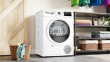 Asciugatrice Bosch WTH85V18II 8KG Classe E Pompa di calore EasyClean Bianca