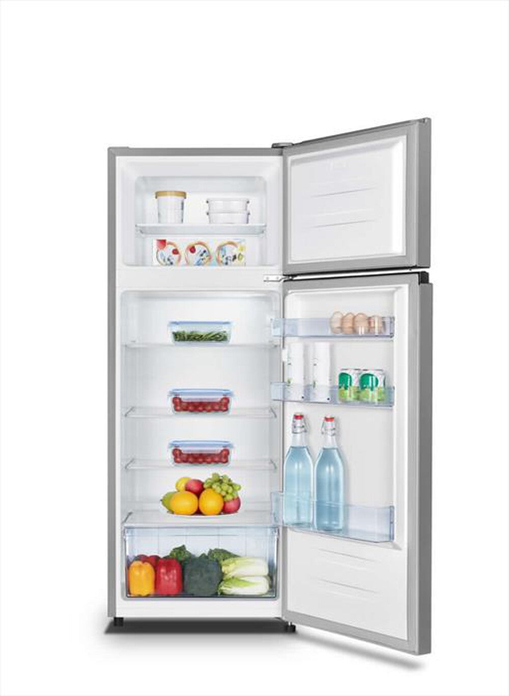 Frigorifero Hisense RT267D4ADE Doppia Porta Statico Classe E 228 Litri Colore Argento