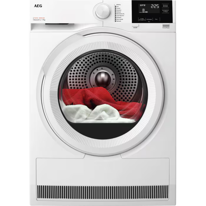 Asciugatrice AEG TR7G93W Classe C 9 kg Series 7000 SensiDry  Libera installazione Bianco