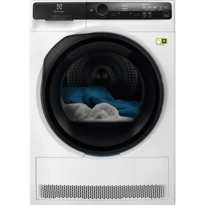 Asciugatrice Electrolux EW9H78GCY 8 Kg Classe A Pompa di calore Profondità 63cm PerfectCare 900
