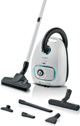 Aspirapolvere con sacco Bosch BGB41HYG1H ProHygienic Bianco Serie 4
