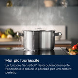 Piano Cottura Induzione Electrolux KIS82453IZ 80 Cm 4 Zone Cottura Colore Nero