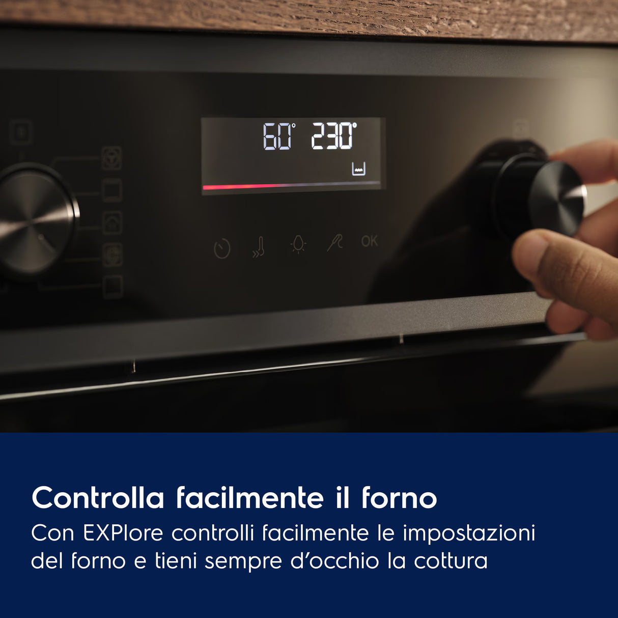 Forno Electrolux LOF4P46TX Elettrico Da Incasso Classe A+ 60L Pirolitico