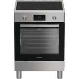Cucina elettrica Hotpoint Ariston H6I8LMSAX 60 cm inox piano induzione Steam Assist