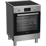 Cucina elettrica Hotpoint Ariston H6I8LMSAX 60 cm inox piano induzione Steam Assist