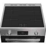 Cucina elettrica Hotpoint Ariston H6I8LMSAX 60 cm inox piano induzione Steam Assist