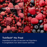 Frigocongelatore Electrolux LNT6ME18S Serie 600 TwinTech® Total No Frost – 249 L, Classe E, MultiFlow, FastFreeze