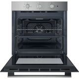 Forno elettrico incasso Hotpoint Ariston HAO 235H X colore inox autopulente