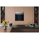 Forno elettrico incasso Hotpoint Ariston HAO 235H X colore inox autopulente