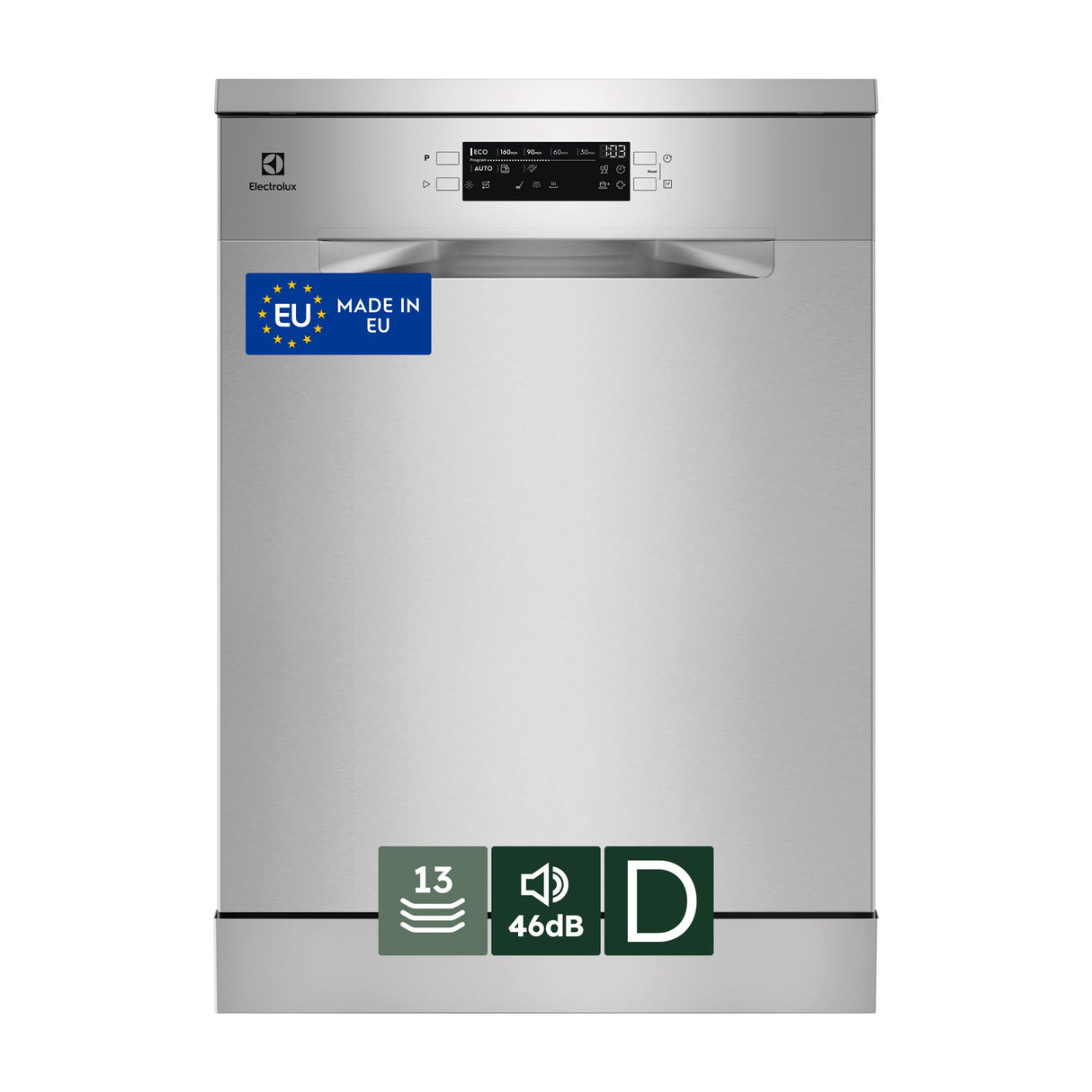 Lavastoviglie Electrolux ESA47300SX Classe D 13 Coperti Larghezza 60 cm Colore Inox