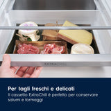 Frigocongelatore Electrolux LNT6ME18S Serie 600 TwinTech® Total No Frost – 249 L, Classe E, MultiFlow, FastFreeze
