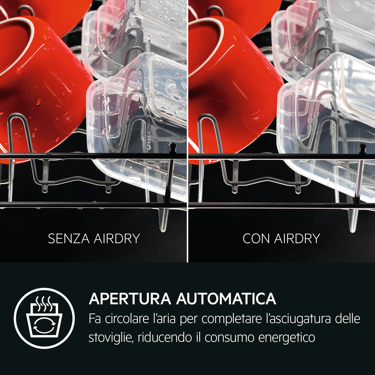 Lavastoviglie AEG FUS5360CZM Da incasso parziale Classe D 13 Coperti 60cm Inox