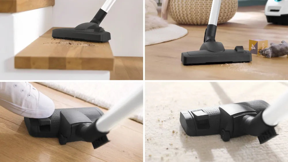 Aspirapolvere con sacco Bosch BGB41HYG1H ProHygienic Bianco Serie 4