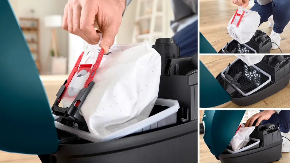 Aspirapolvere con sacco Bosch BGL41FAM1H ProFamily Blu Serie 4