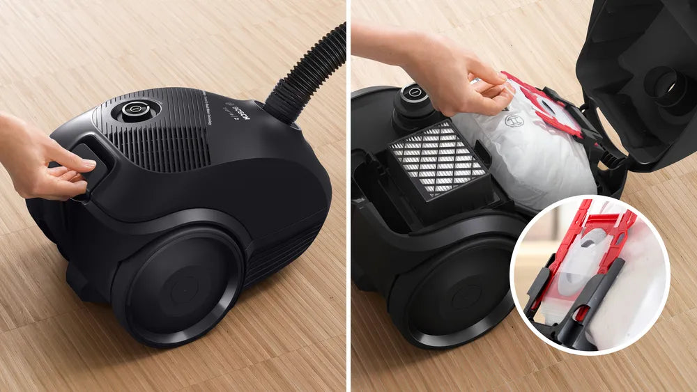 Aspirapolvere Bosch BGLS2BA1 con sacco 1000w Serie 2 Nero