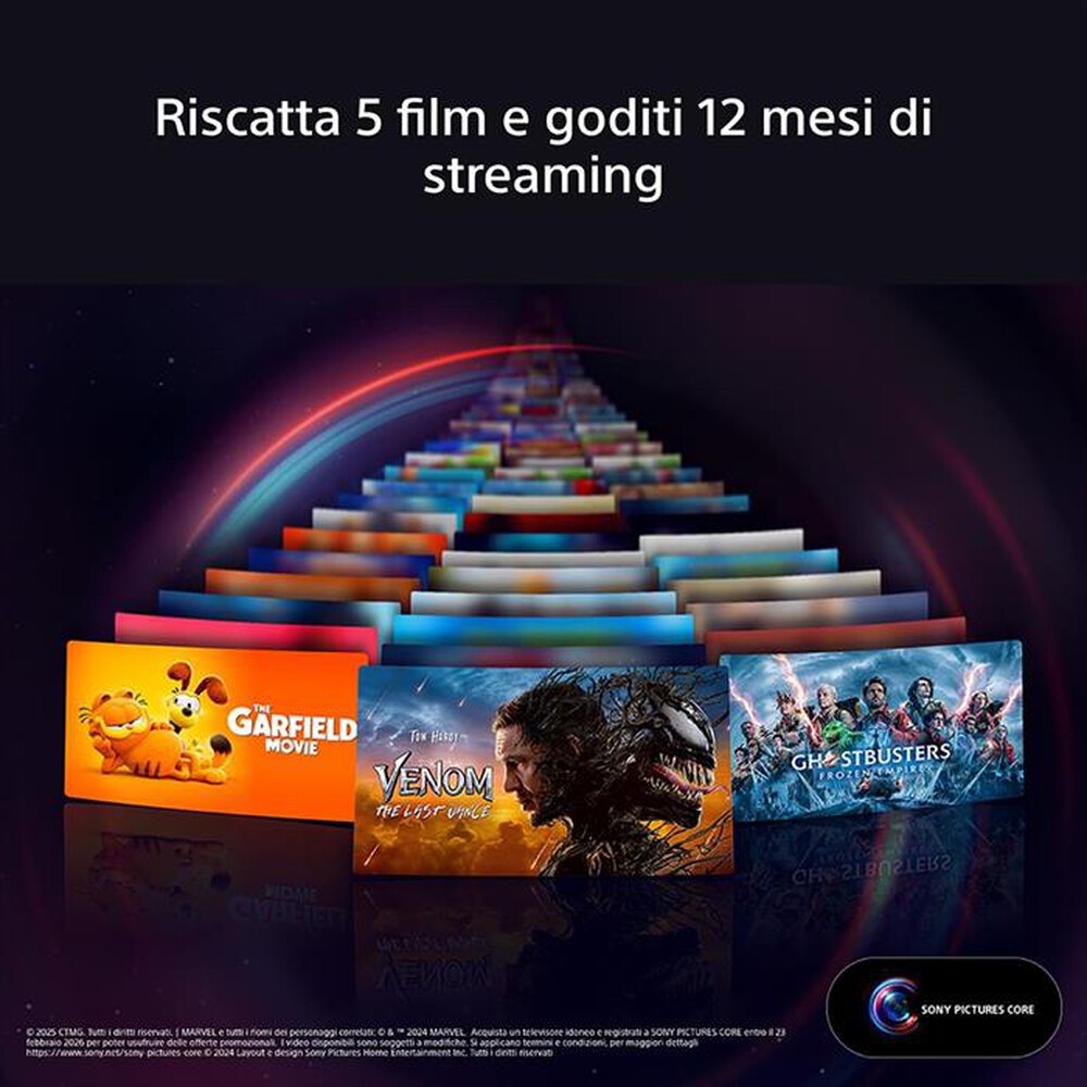 TV Sony K43S39BP.CEI 43" BRAVIA 3 X1 LED Google TV SDS 4K HDR