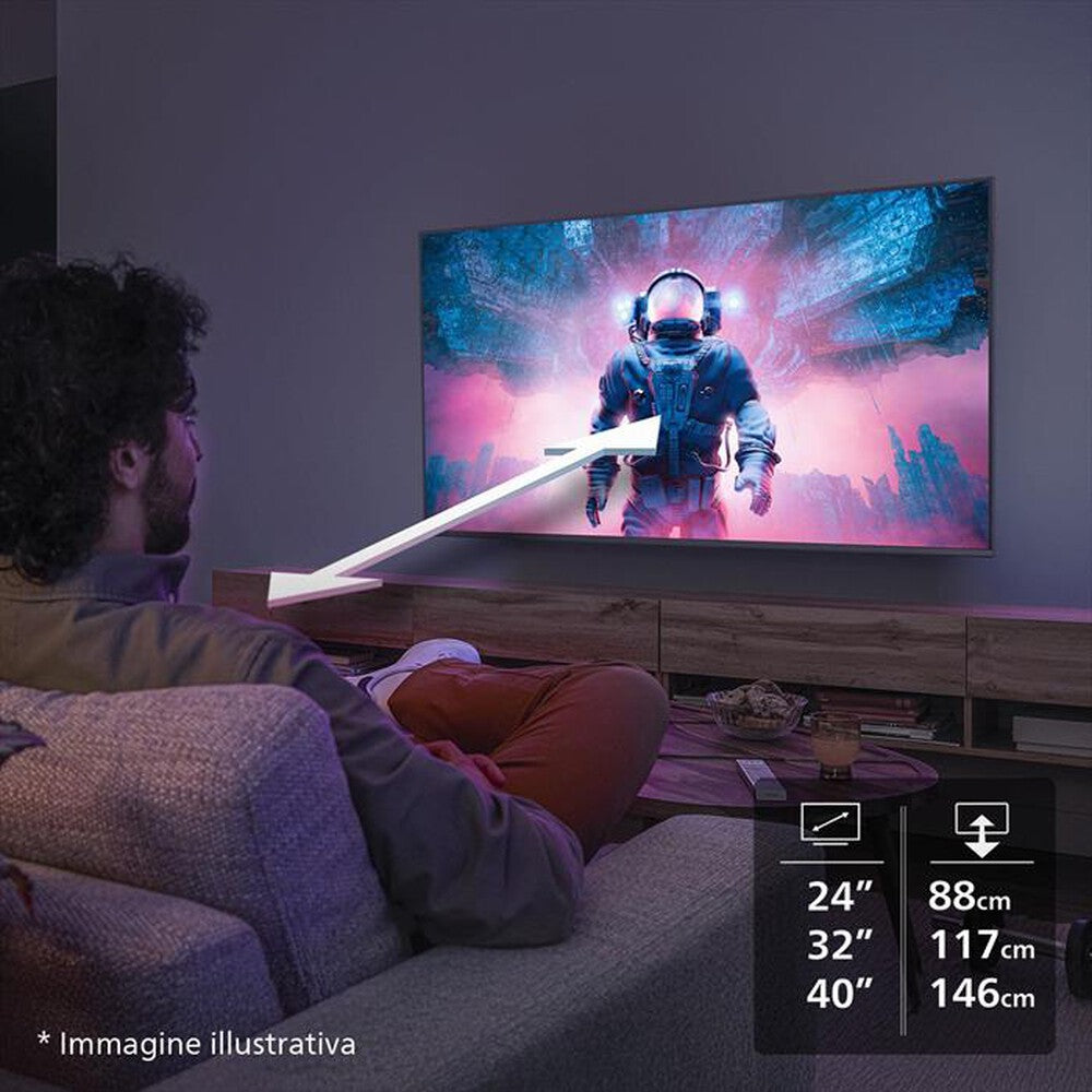Smart TV Philips 32PHS6000/12 LED HD READY 32" Black