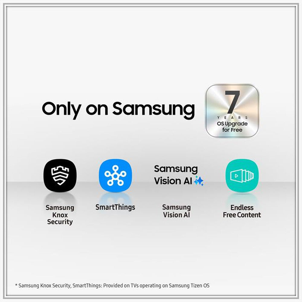 Smart TV Samsung QE55Q7FAAUXZT QLED 55" 4K Vision AI Black