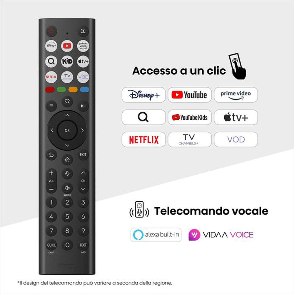 TV Hisense 43E79Q Smart TV 43" Ultra HD 4K QLED Dolby Vision Atmos