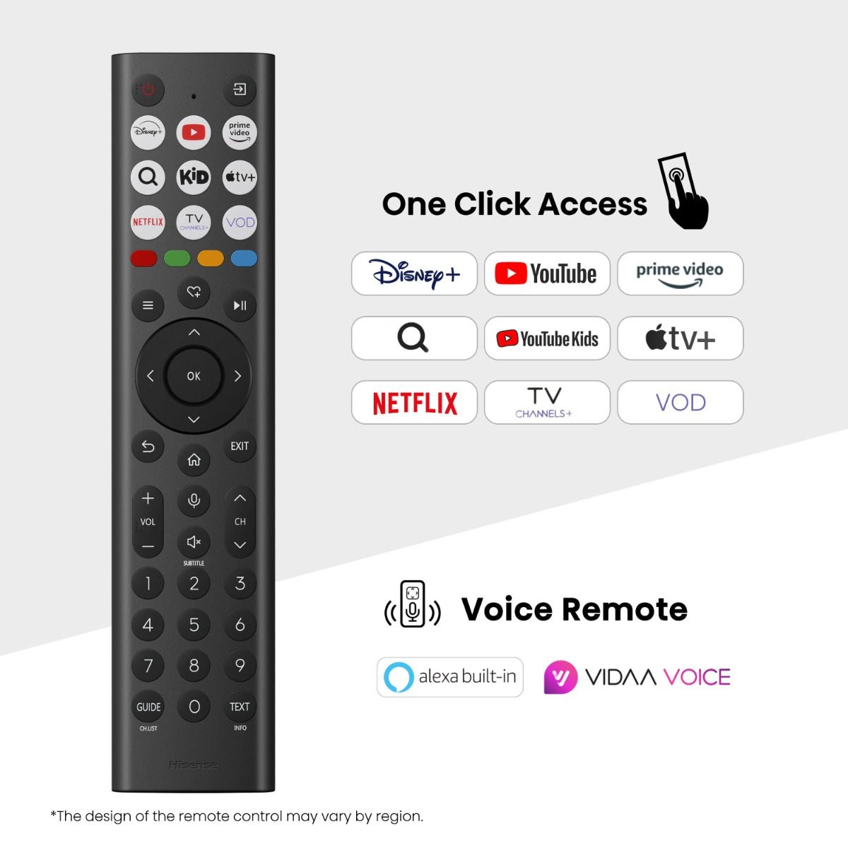 TV Hisense 55A69Q 55" 4K AI UHD Smart TV VIDAA U9 Dolby Audio