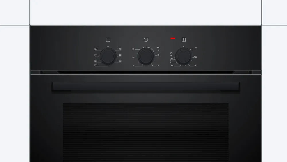 Forno Bosch HBF011BA2 Da Incasso Elettrico Ventilato 3 Manopole Classe A 66L Nero