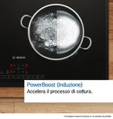 Piano Cottura Induzione Bosch PVQ611BB6E FLEX 60Cm Nero
