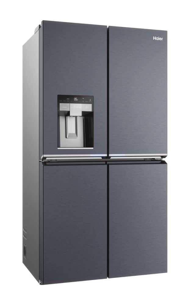 Frigorifero Quattroporte Haier HCR7918EIMB Multidoor Cube 90 Serie 7 601 l Classe E Brushed Black