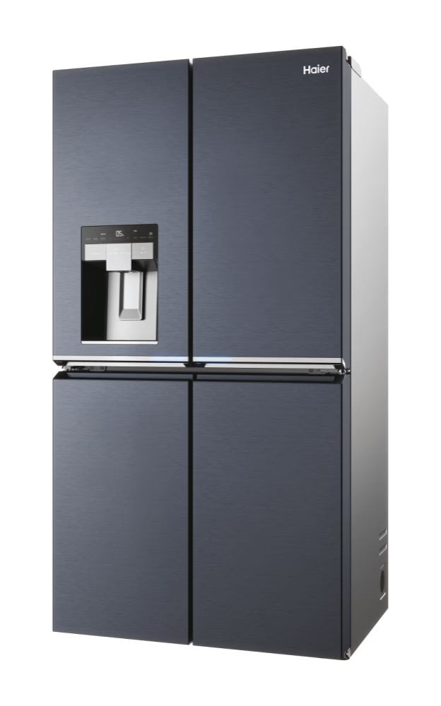 Frigorifero Quattroporte Haier HCR7918EIMB Multidoor Cube 90 Serie 7 601 l Classe E Brushed Black