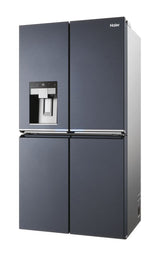 Frigorifero Quattroporte Haier HCR7918EIMB Multidoor Cube 90 Serie 7 601 l Classe E Brushed Black
