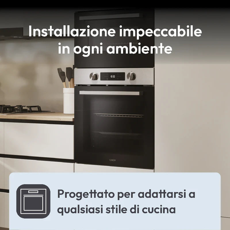 CA6 N3B1HTX Forno Classe  A++ 78lt Acciaio Inox