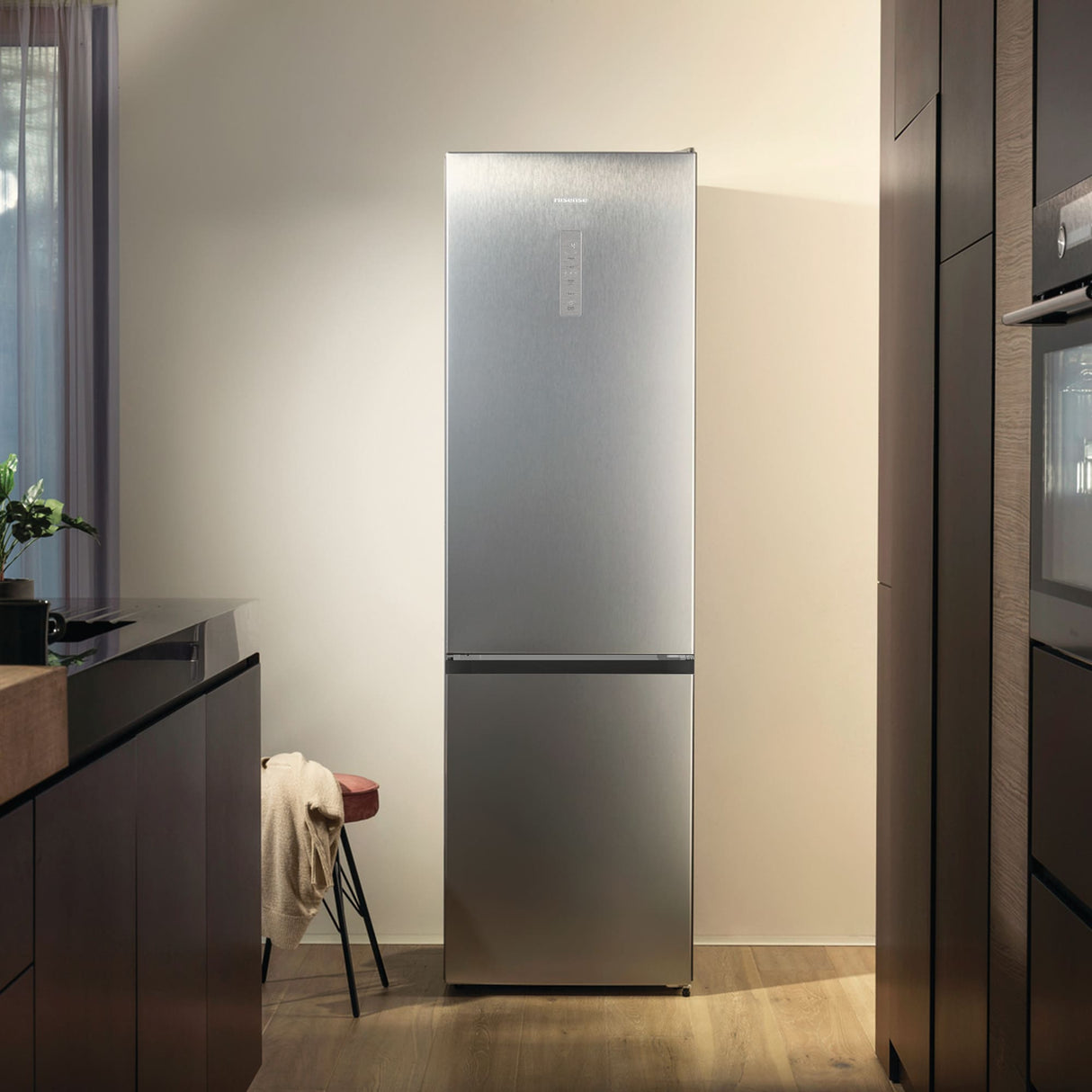 Frigorifero Hisense RB5P410SACC Combinato a 2 porte Classe C  Capacità 413 l Acciaio Inossidabile