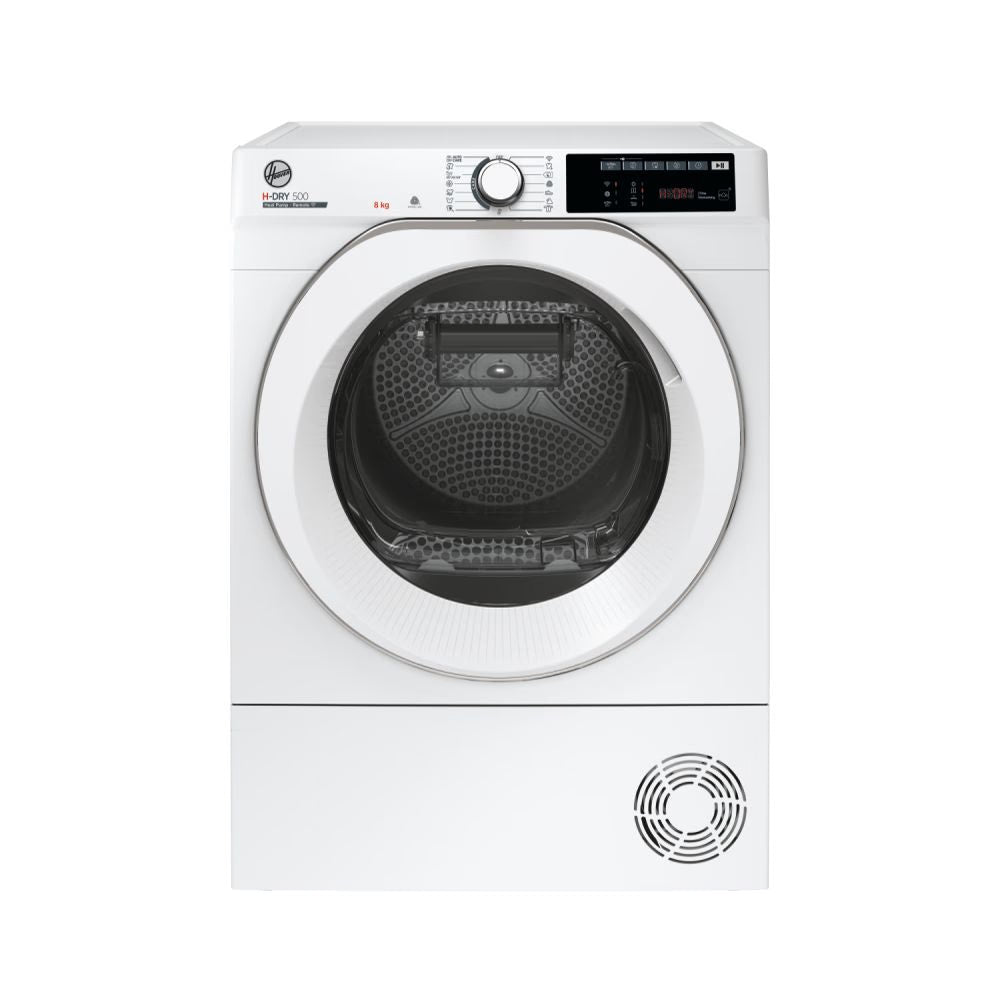 Asciugatrice Hoover NDE H8A2TCEXS-S Classe E 8 Kg Pompa di Calore