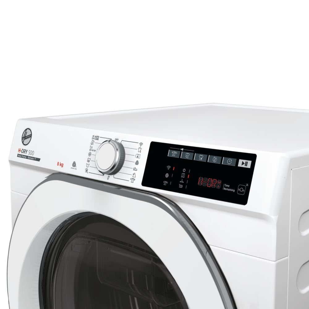 Asciugatrice Hoover NDE H8A2TCEXS-S Classe E 8 Kg Pompa di Calore