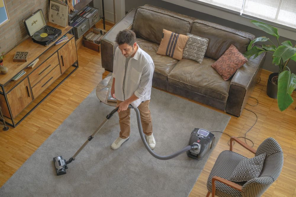 Aspirapolvere Hoover HE520PET 011 a Traino con Filo con Sacco 700W Filtro Hepa