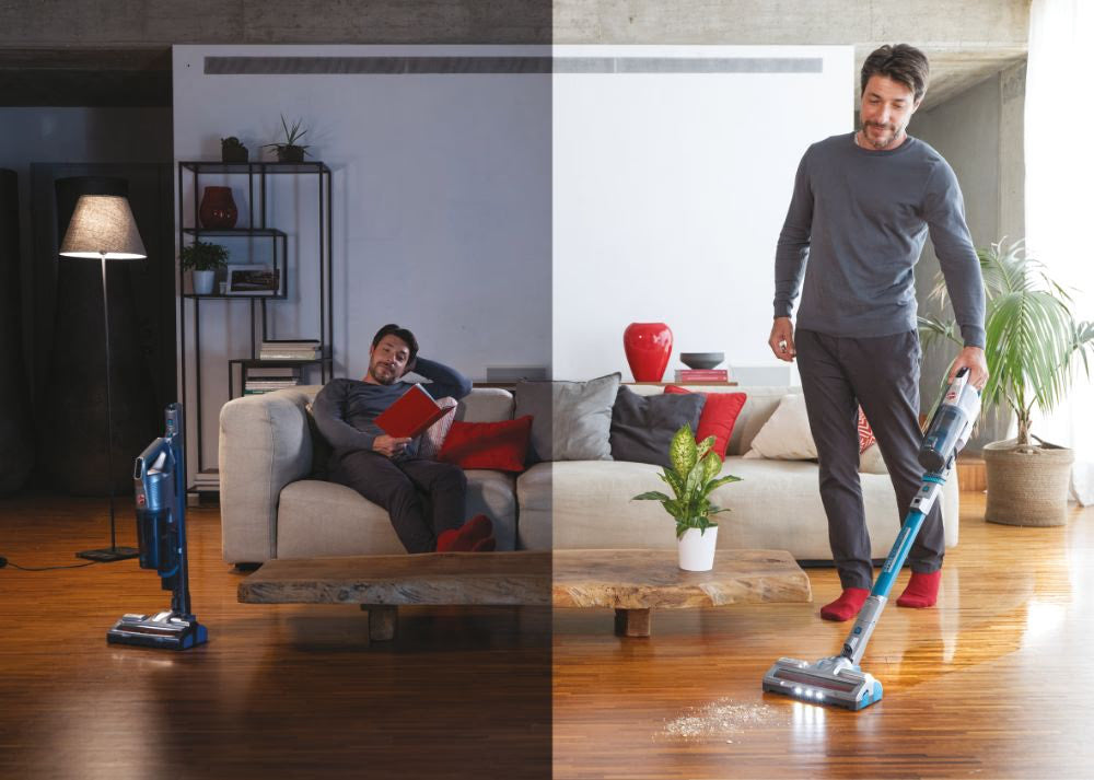 Scopa Elettrica Hoover HF522YSP 011 Senza Filo Senza Sacco Lavapavimenti