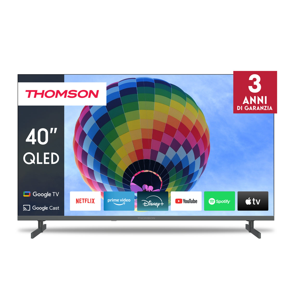 TV Thompson 40QG4S14 Smart TV 40" Q-LED  Full HD