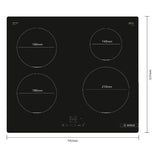 Piano Cottura Induzione Bosch PUE611BB5J 4 Zone 60CM Colore Nero