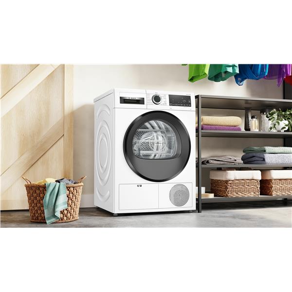 Asciugatrice Bosch WQG23100IT 8KG Classe E Pompa di calore EasyClean Bianca