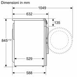Lavatrice Bosh WGG242Z0IT Carica Frontale 9kg 1200giri Classe A