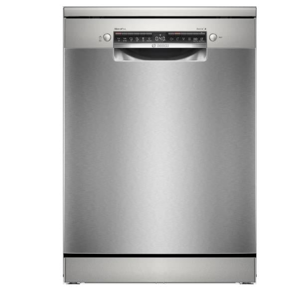 Lavastoviglie Bosch SMS4ECI28E da libera installazione Serie 4 60 cm Acciaio spazzolato anti-impronta HOMEC