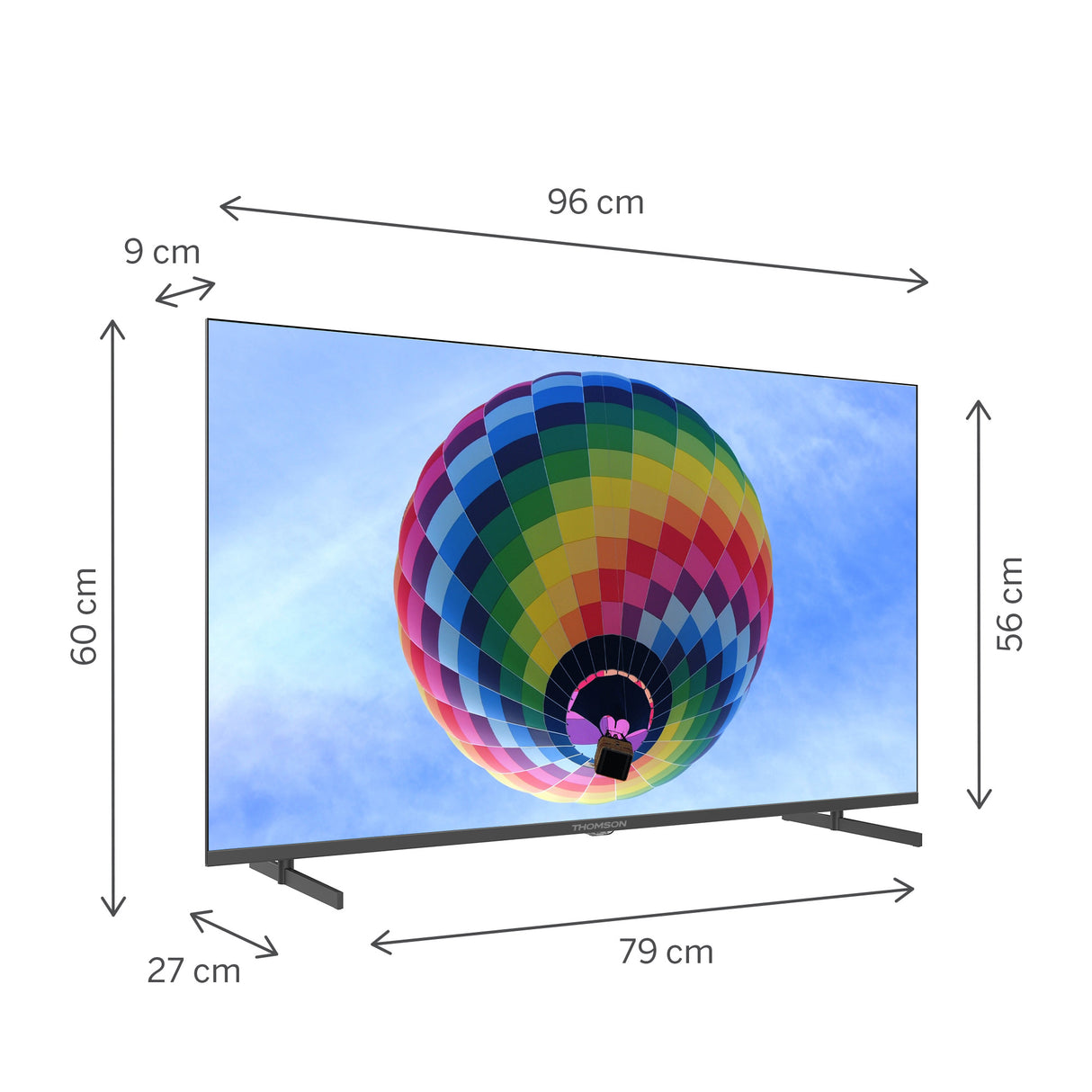 TV Thomson 43QG4S14 Google TV 43" Ultra HD QLED