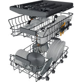 Lavastoviglie da incasso Whirlpool WH6IC11BS7LA0 slim 45 cm 11 coperti tecnologia 6° SENSO classe C