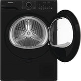 Asciugatrice Hotpoint HPT94DBBSIT 9KG PETHAIR Pompa di Calore Nera Inveterter