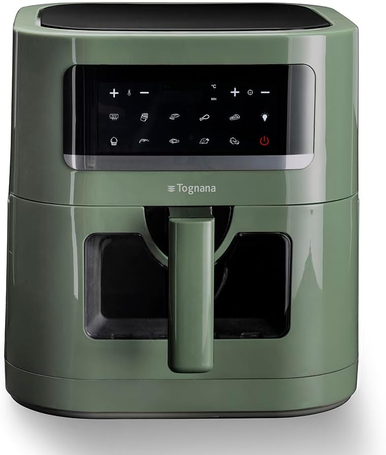 Friggitrice ad Aria Tognana D2DFA03IRVEA 7 lt Colore Verde Salvia 1800W