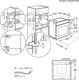 Forno Electrolux EOB9S3XH Elettrico Da Incasso Classe A++ 70L SteamPro Serie 800 Connessione Wi-Fi