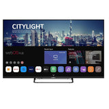 TV Smart Tech 43QW02V 4K UHD 43" QLED Web OS TV Smart TV